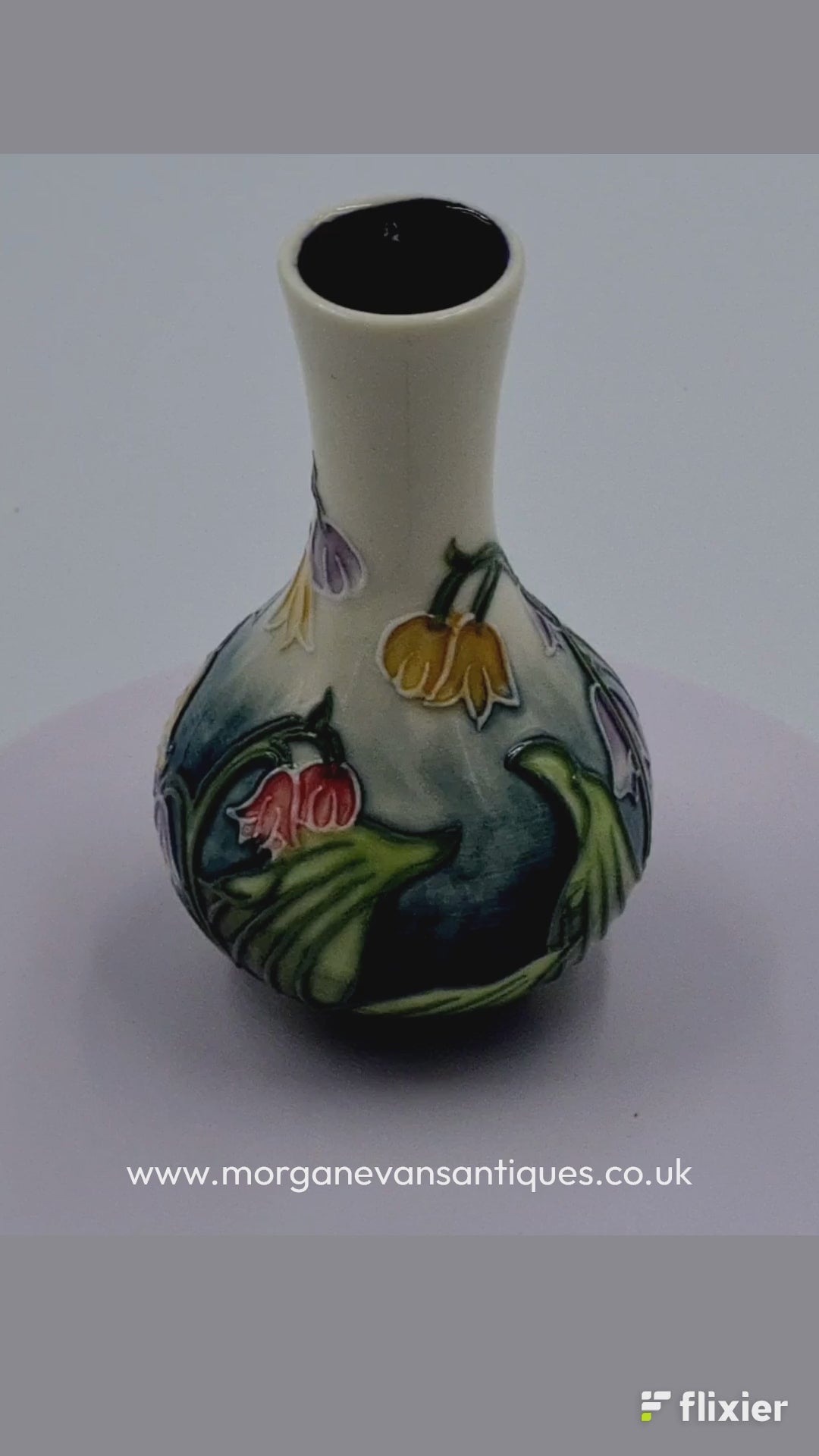 Old Tupton Ware Bud Vase - Lily Valley