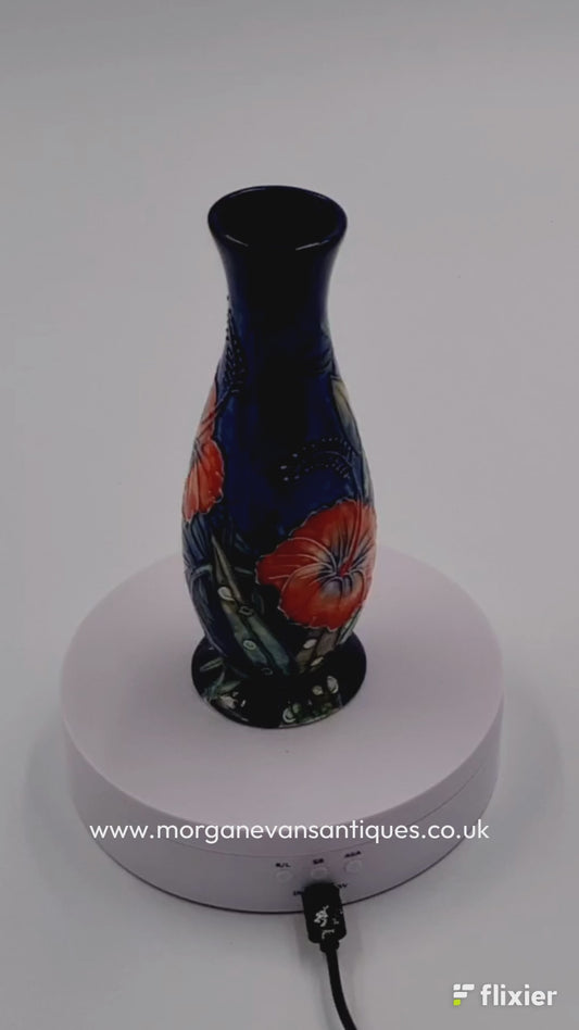 Old Tupton Ware Bud Vase - Hibiscus Design